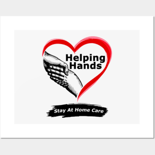 helping hands Posters and Art